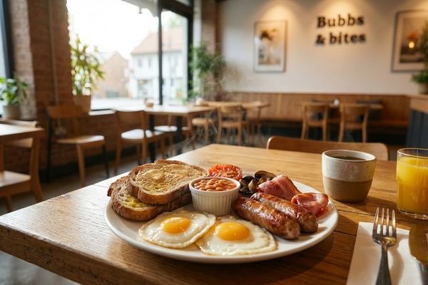 Rice & Mains at Bubbs & Bites