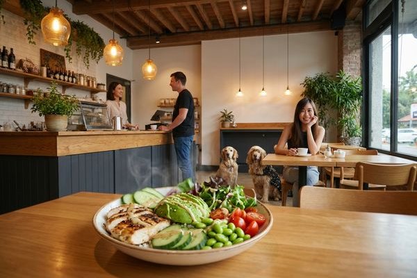 Rice & Mains at Bubbs & Bites