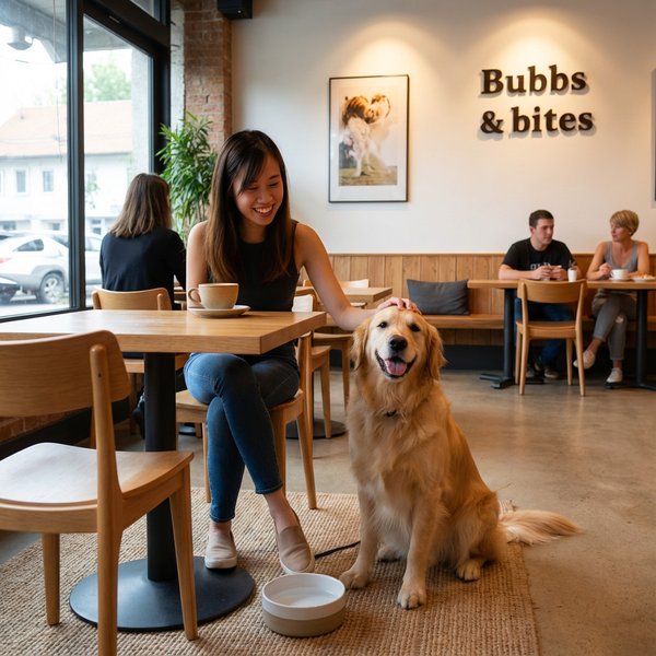Pet-friendly dining experience
